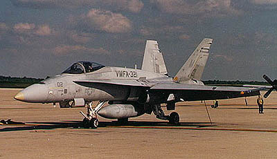 F/A18 of VMFA 321